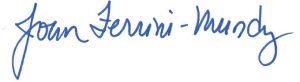 President Joan Ferrini-Mundy signature