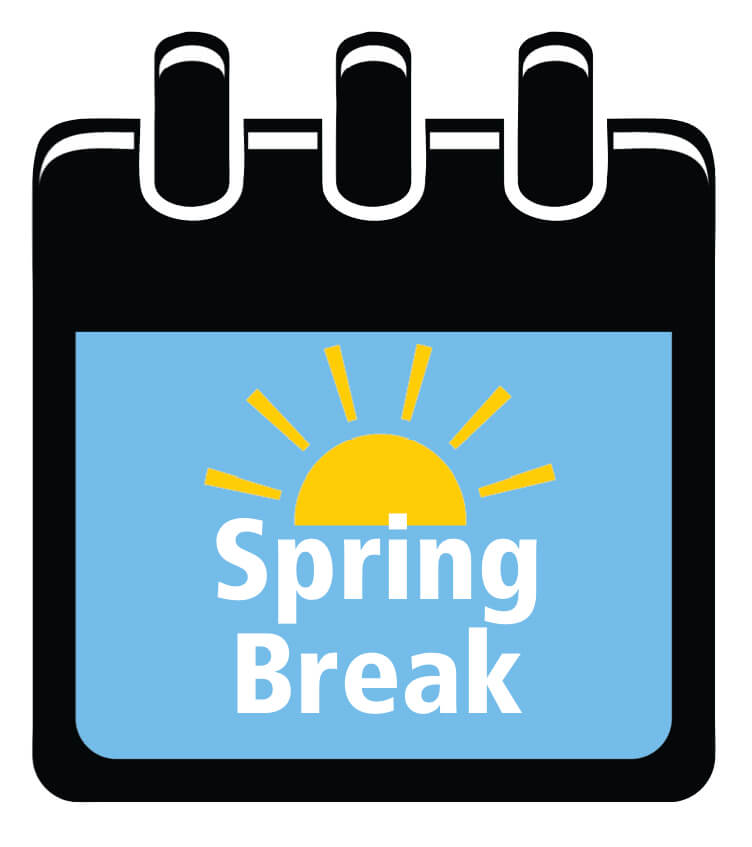 Spring break graphic