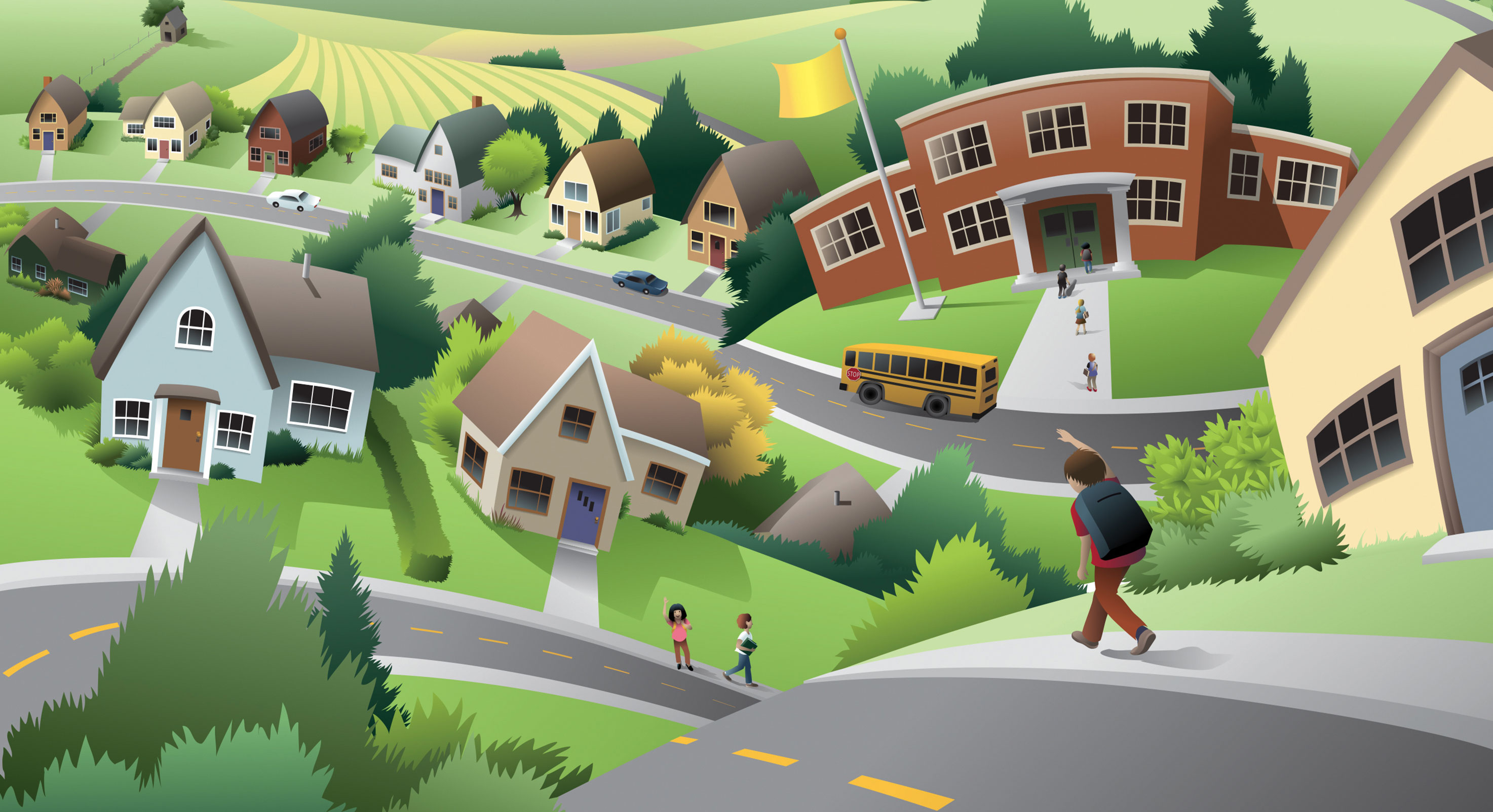 School-and-community-illustration-1
