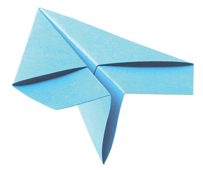 paper airplane