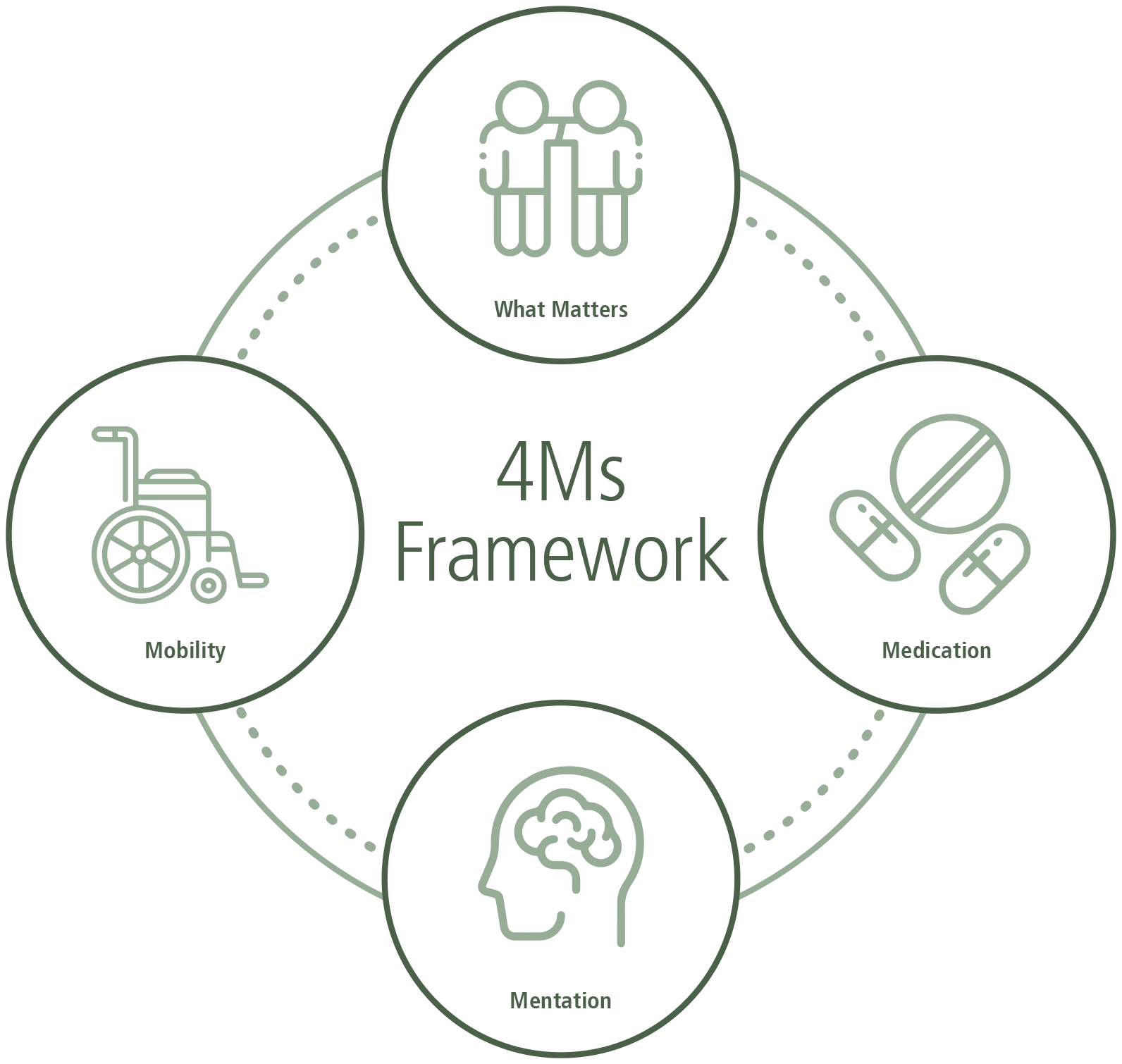 AMs Framework: What Matters, Medication, Mentation, Mobility