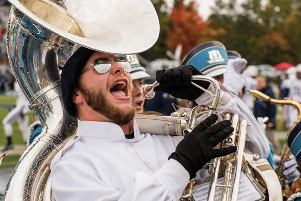 Tuba player