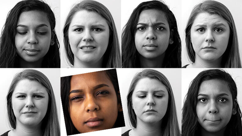 Womens faces