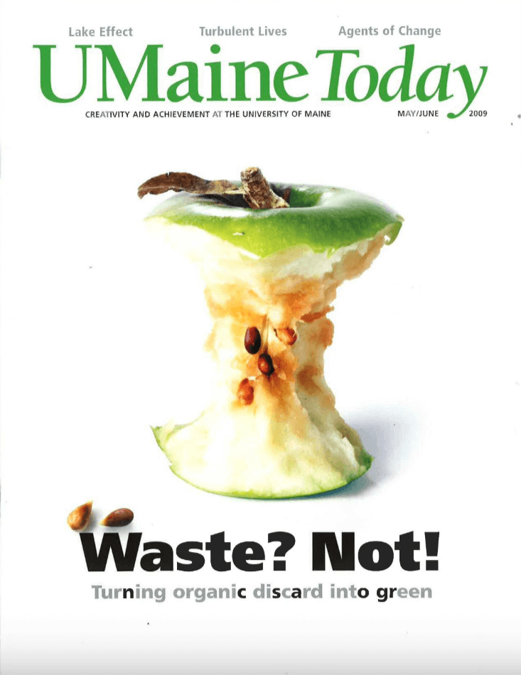 A photo of the cover of the May/June 2009 issue of UMaine Today magazine