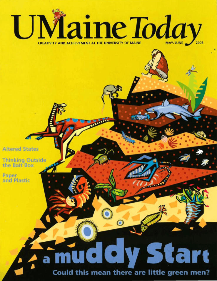 A photo of the cover of the May/June 2006 issue of UMaine Today magazine