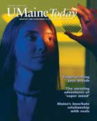 UMaine Today February/March 2002 cover