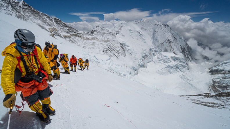 Everest climbers